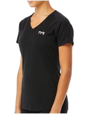 T-Shirt Tyr Alliance Tech Femme Noir | 16538302AZY