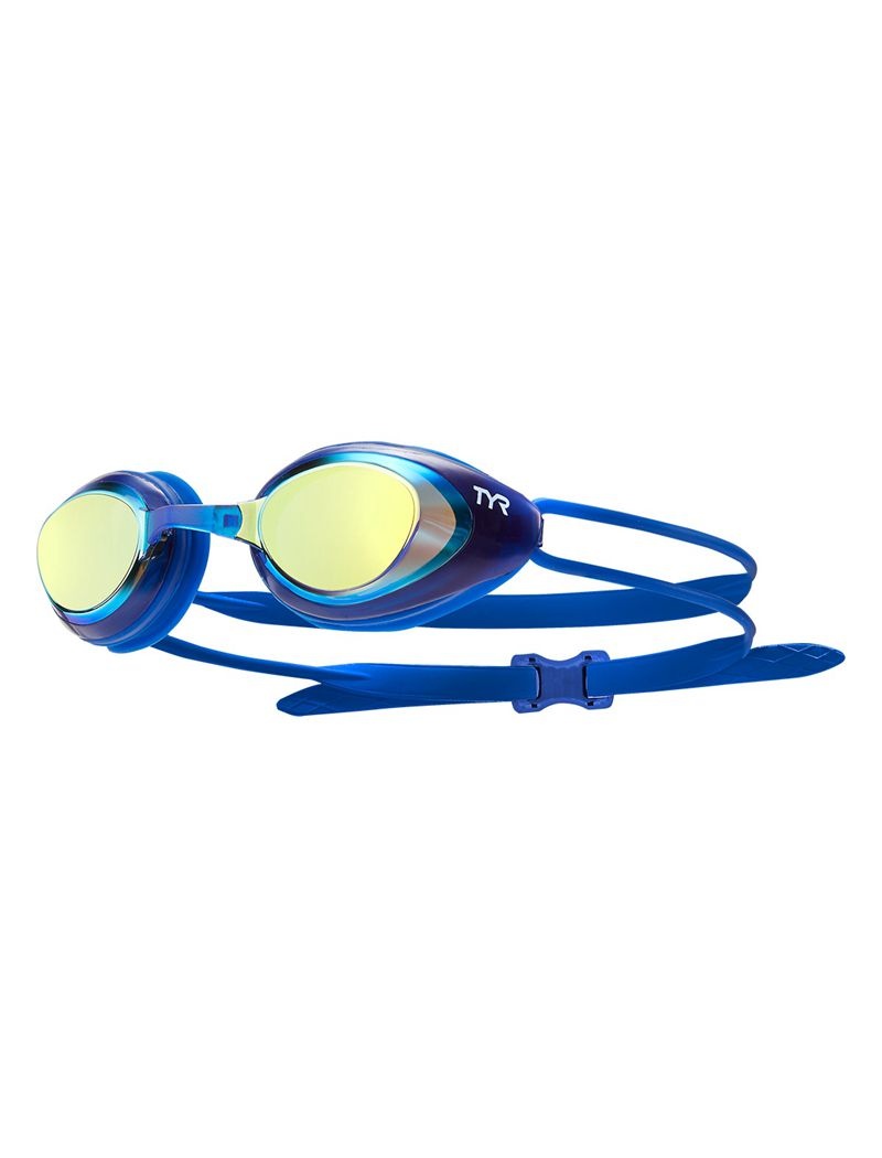 Des Lunettes De Protection Tyr Adult Blackhawk Mirrored Racing Femme Bleu | 96271733GVL