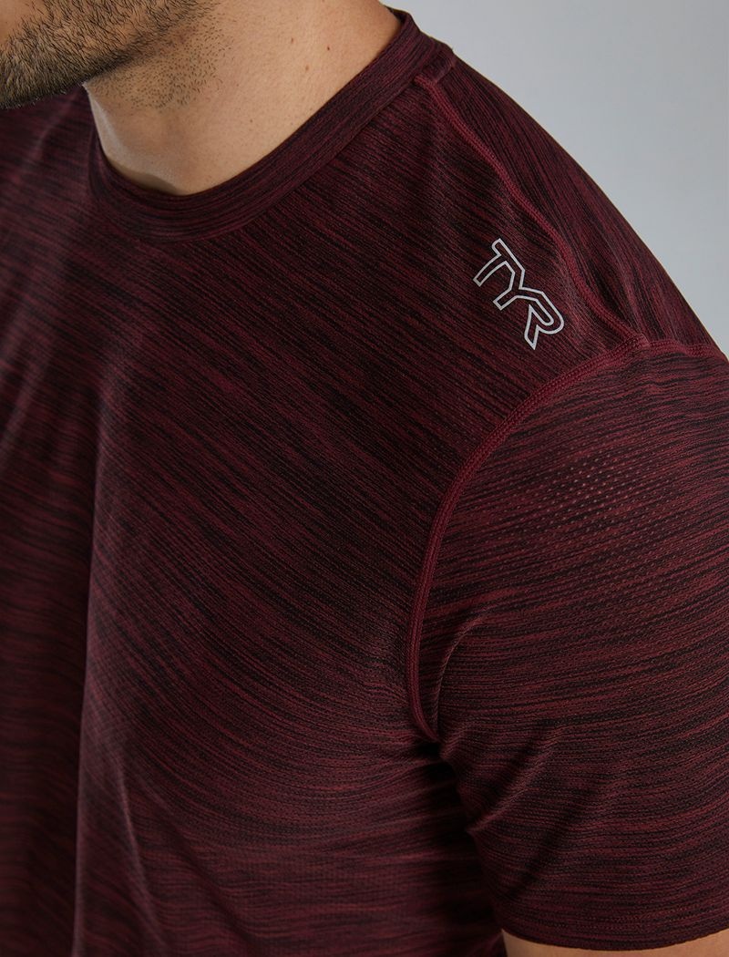 T-Shirt Tyr Airtec? Homme Bordeaux | 96587273LLE