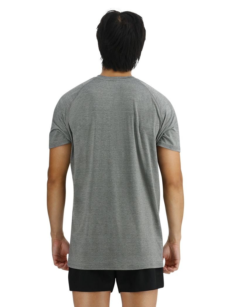 T-Shirt Tyr Climadry? Raglan Tech Homme Grise | 31450517EEH