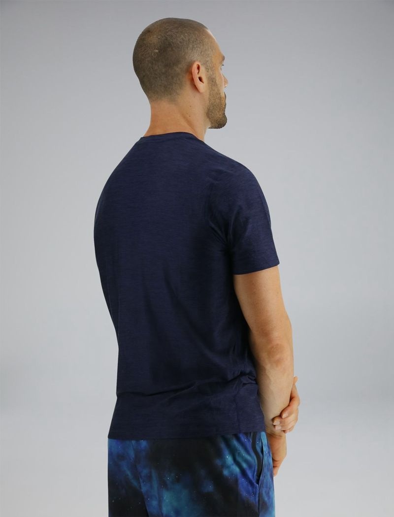 T-Shirt Tyr Airtec? Homme Bleu Marine | 94991809JHO