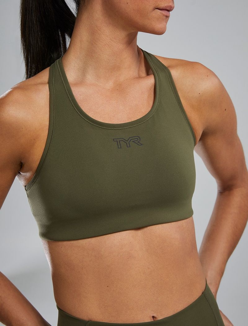 Soutien Gorge Sport Tyr Joule Elite? Classiche Femme Vert Olive | 72707533HZT