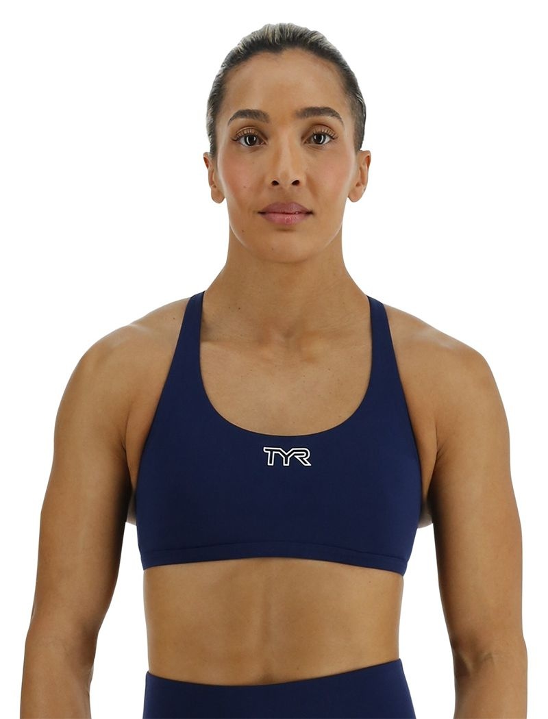 Soutien Gorge Sport Tyr Joule Elite? Multi-strap Femme Bleu Marine | 85810290NXF