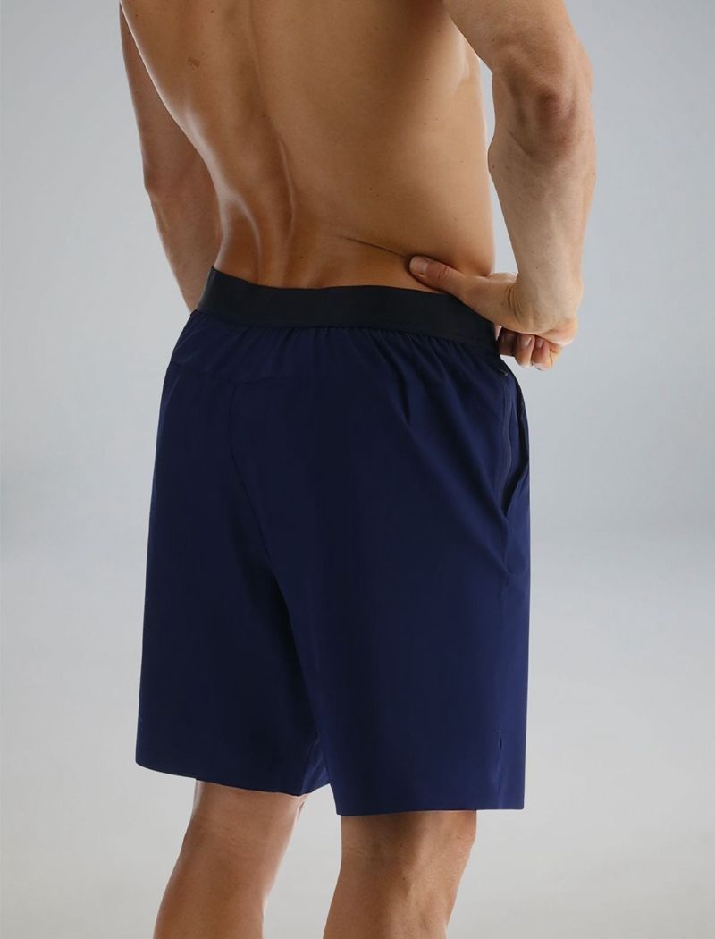 Short Tyr Hydrosphere? Doublée 7 Unbroken Big Logo Homme Bleu Marine | 39219097PNS