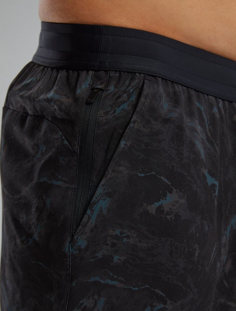 Short Tyr Hydrosphere? Unlined 7 Unbroken Homme Noir | 23727952YIY