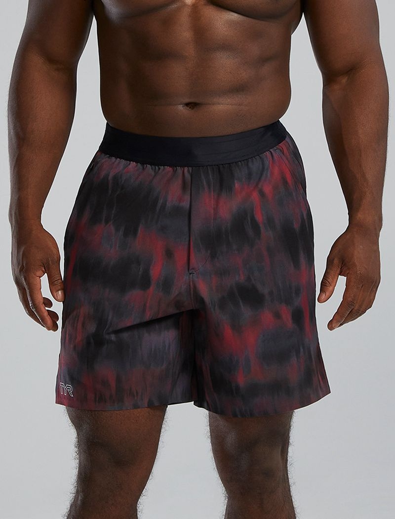 Short Tyr Hydrosphere? Unbroken Doublée 7 Unbroken Homme Noir Bordeaux | 57401507CNF