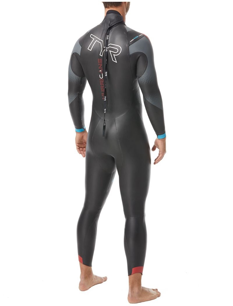 Combinaison En Néoprène Tyr Hurricane? Cat 3 Homme Noir Bleu Rouge | 37805467YMV