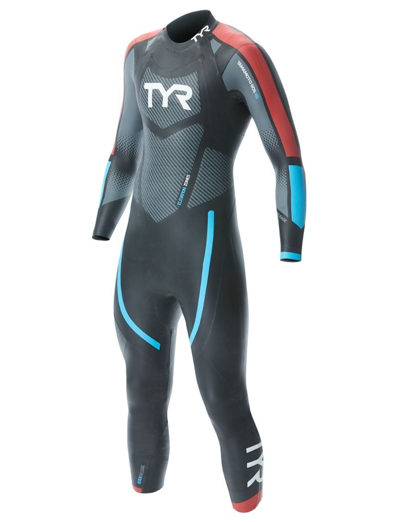 Combinaison En Néoprène Tyr Hurricane? Cat 3 Homme Noir Bleu Rouge | 37805467YMV