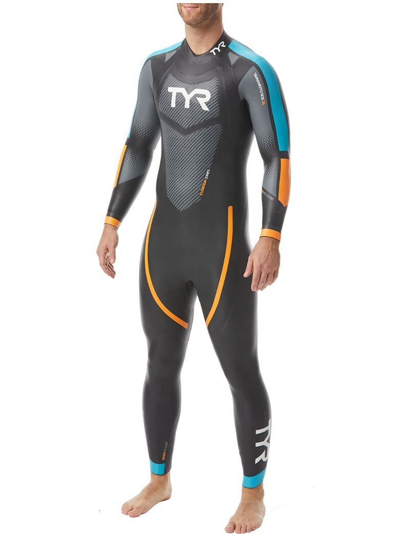 Combinaison En Néoprène Tyr Hurricane? Cat 2 Homme Noir Bleu Orange | 76777704ZRL