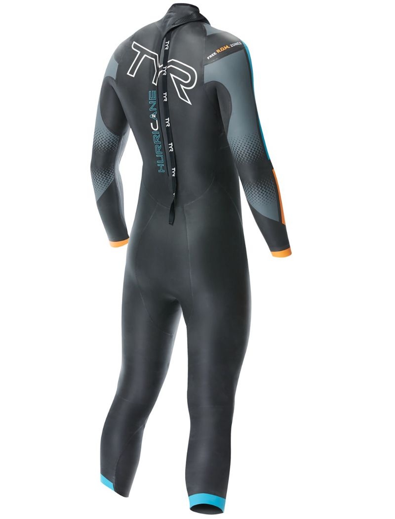 Combinaison En Néoprène Tyr Hurricane? Cat 2 Homme Noir Bleu Orange | 76777704ZRL