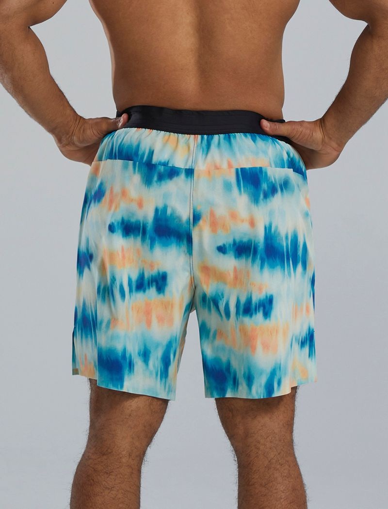 Short Tyr Hydrosphere? Unbroken Doublée 7 Unbroken Homme Bleu Vert | 57453072EIJ