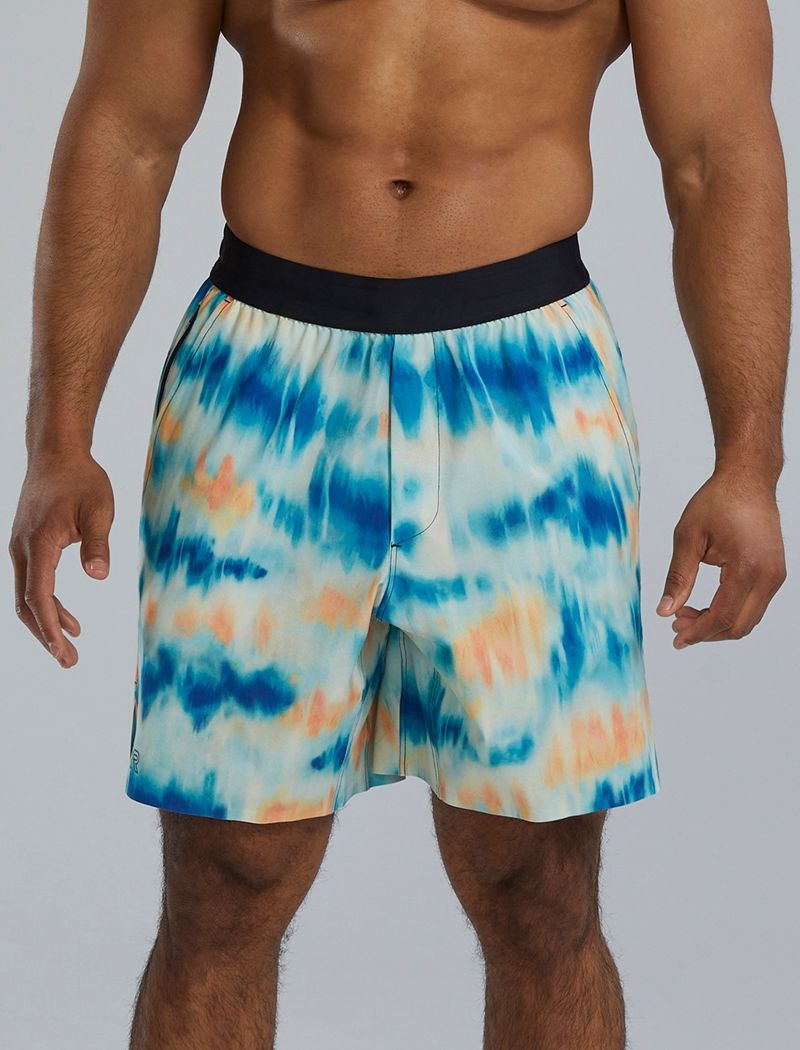 Short Tyr Hydrosphere? Unlined 7 Unbroken Homme Bleu Vert | 85364123TYT