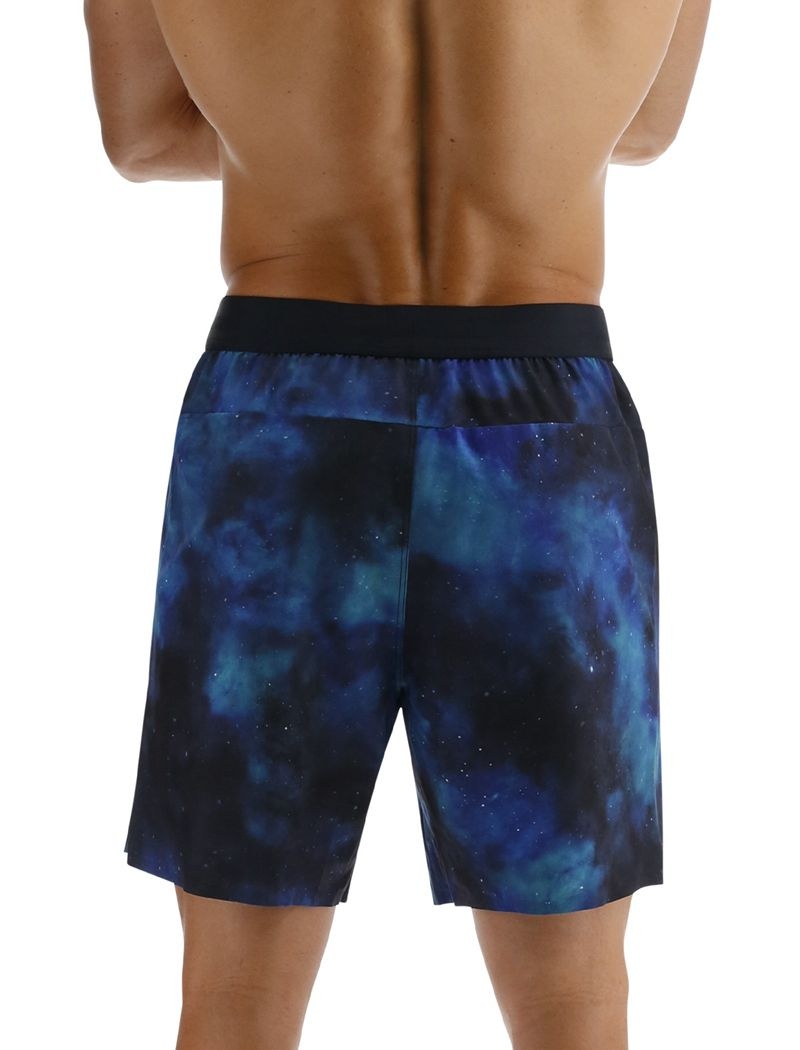 Short Tyr Hydrosphere? Unlined 7 Unbroken Homme Bleu Marine Turquoise | 65856367GWS