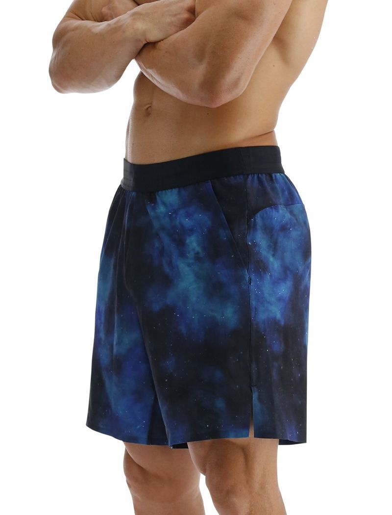 Short Tyr Hydrosphere? Unlined 7 Unbroken Homme Bleu Marine Turquoise | 65856367GWS