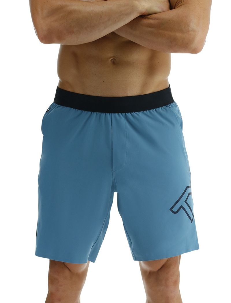 Short Tyr Hydrosphere? Doublée 7 Unbroken Big Logo Homme Bleu | 60365774JSP