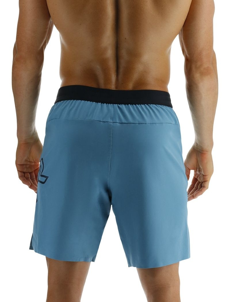 Short Tyr Hydrosphere? Doublée 7 Unbroken Big Logo Homme Bleu | 60365774JSP