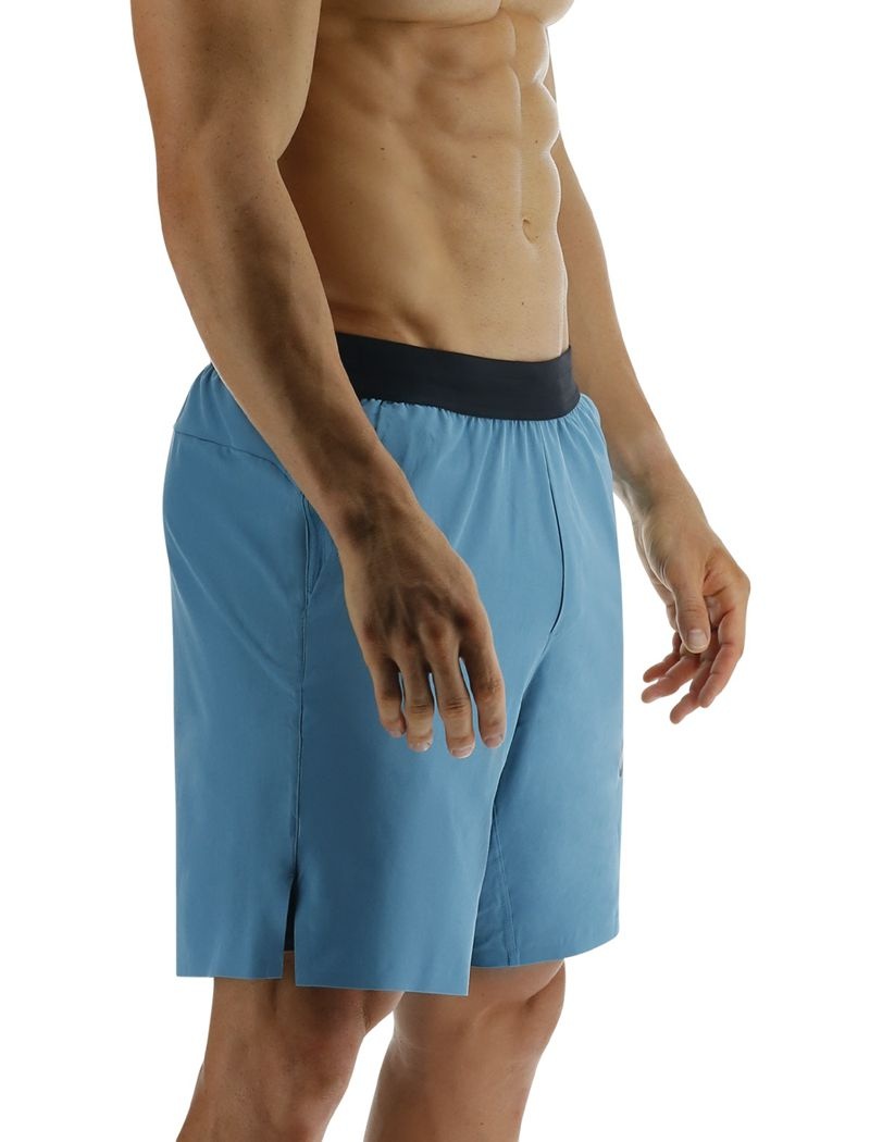 Short Tyr Hydrosphere? Doublée 7 Unbroken Big Logo Homme Bleu | 60365774JSP