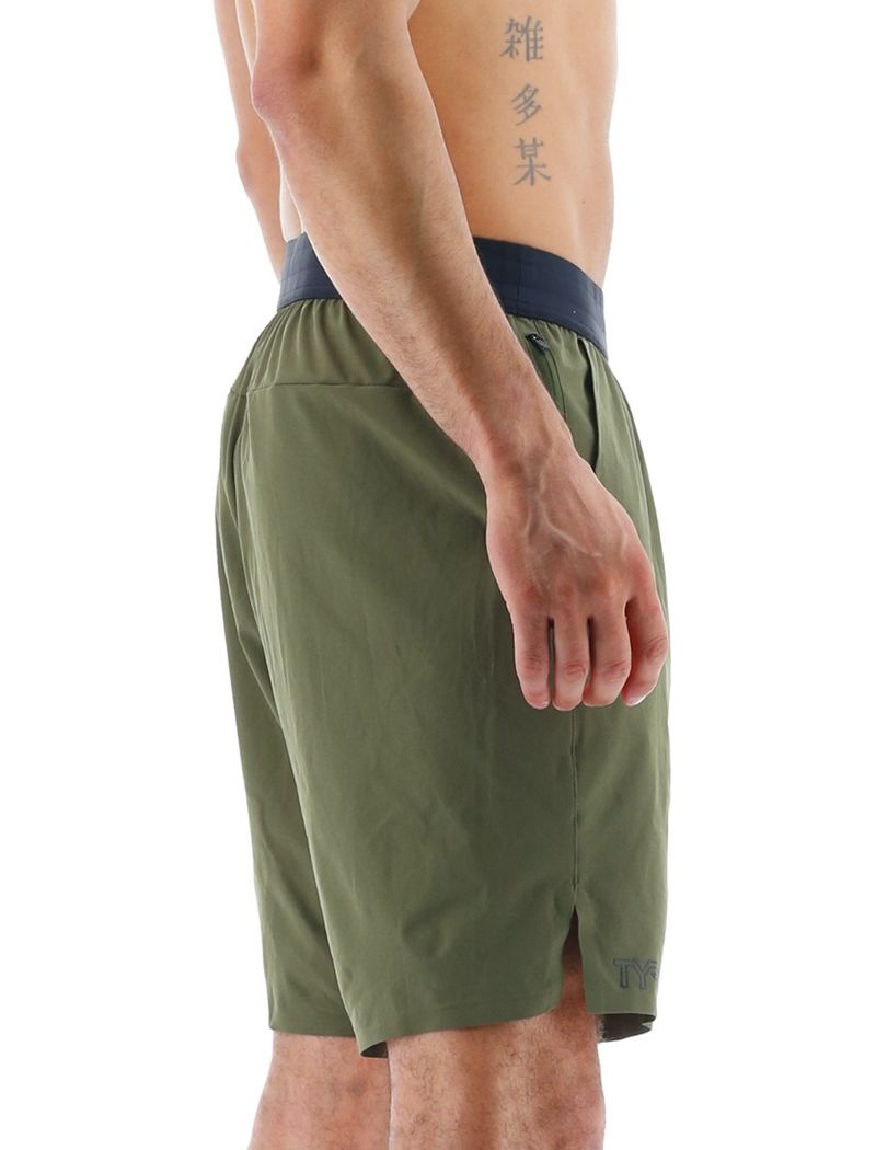 Short Tyr Hydrosphere? Doublée 7 Unbroken Homme Vert Olive | 66831386BGE