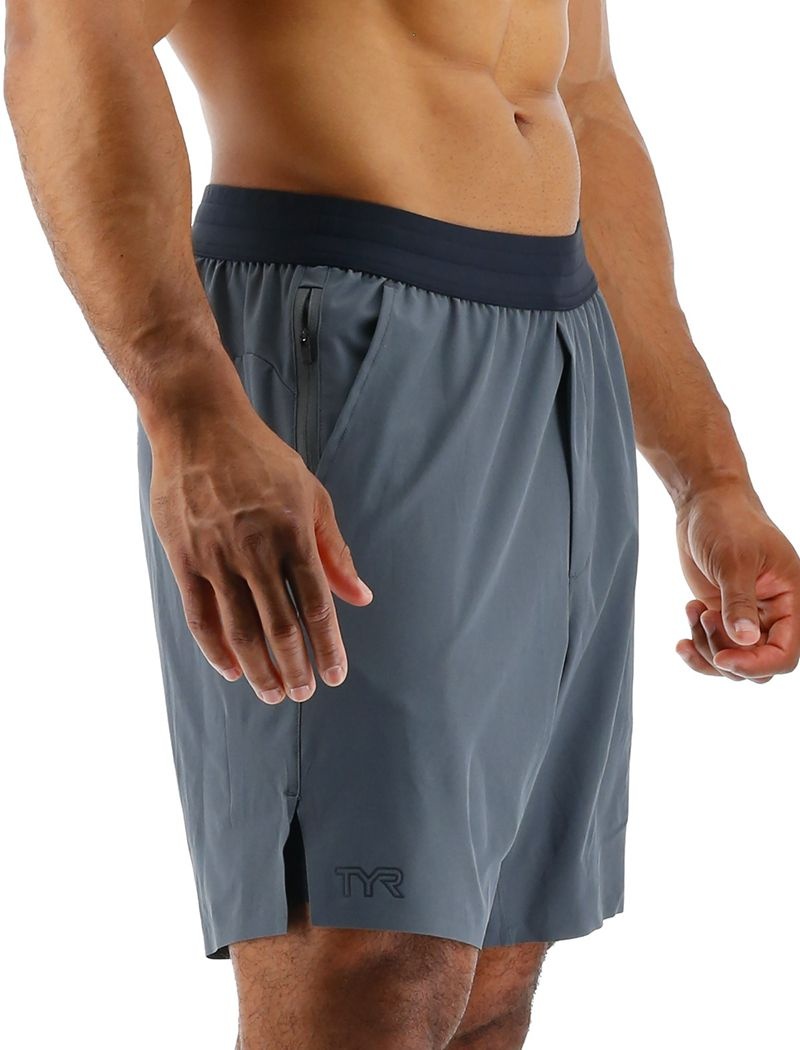 Short Tyr Hydrosphere? Doublée 7 Unbroken Homme Grise Foncé | 98715948WJL