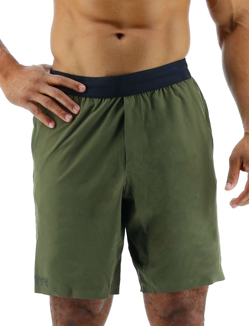 Short Tyr Hydrosphere? Unlined 7 Unbroken Homme Vert Olive | 79472433YIQ