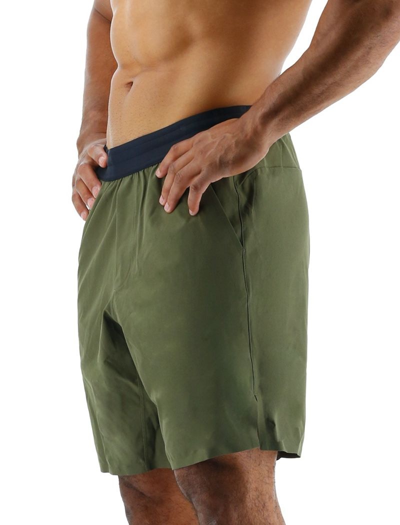 Short Tyr Hydrosphere? Unlined 7 Unbroken Homme Vert Olive | 79472433YIQ