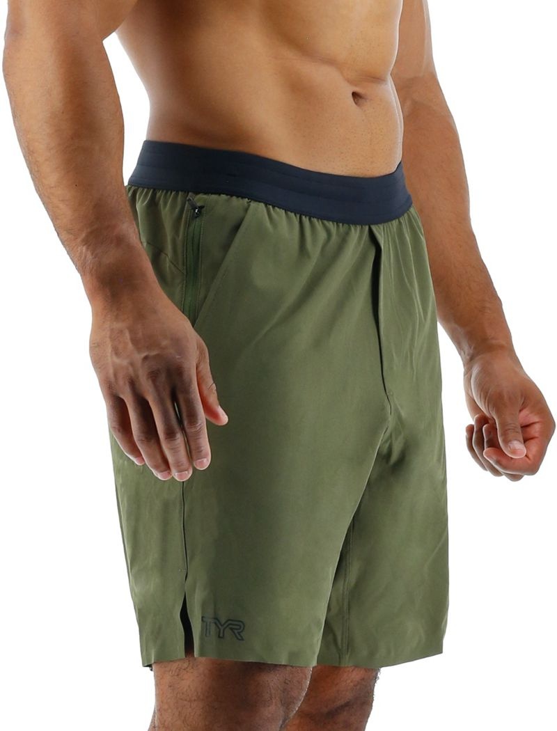 Short Tyr Hydrosphere? Unlined 7 Unbroken Homme Vert Olive | 79472433YIQ