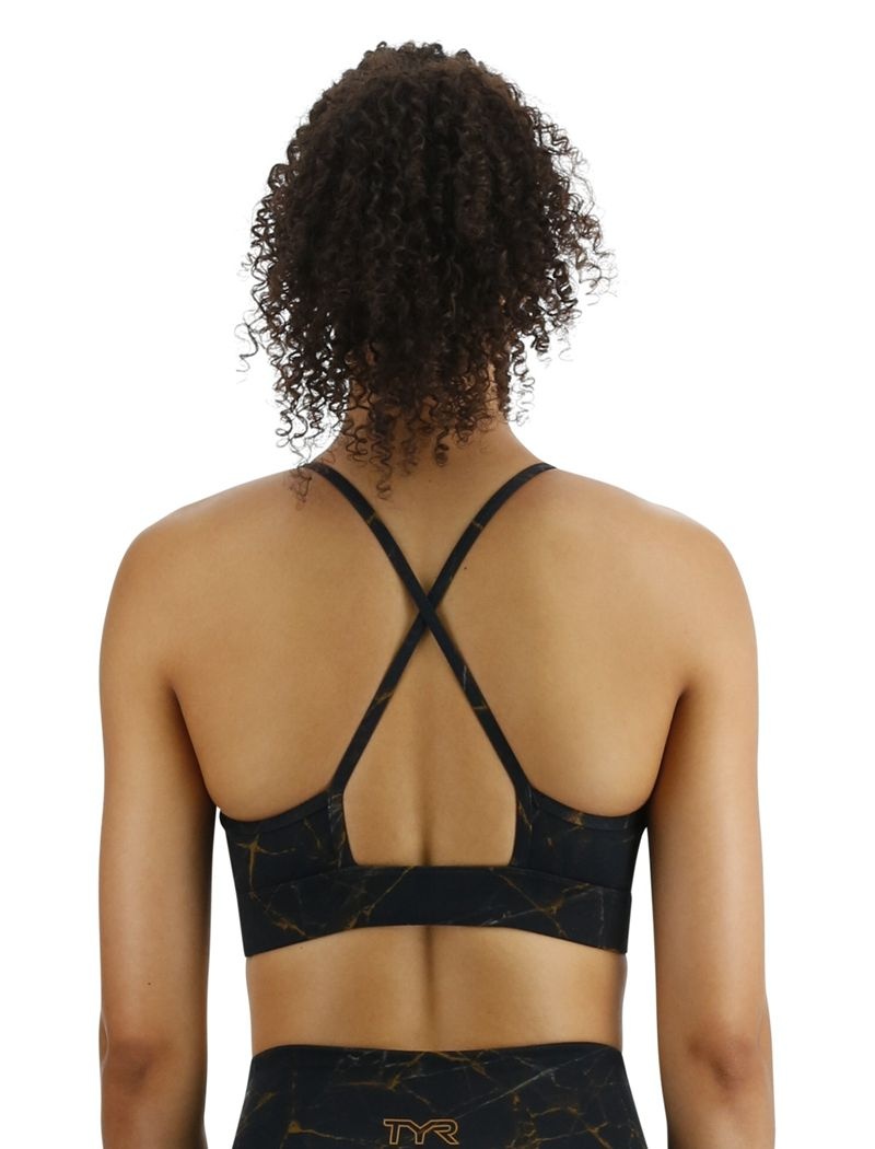 Soutien Gorge Sport Tyr Base Kinetic? High Neck Femme Noir | 69461356AST