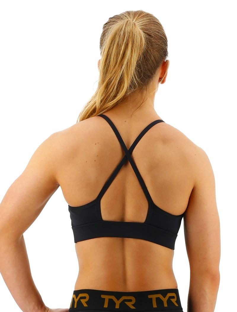 Soutien Gorge Sport Tyr Base Kinetic? High Neck Femme Noir | 44754656MSL