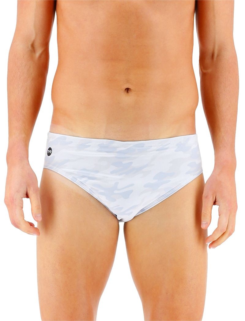 Maillot de Bain Tyr Durafast Elite? Camo Homme Blanche | 44013874JWZ