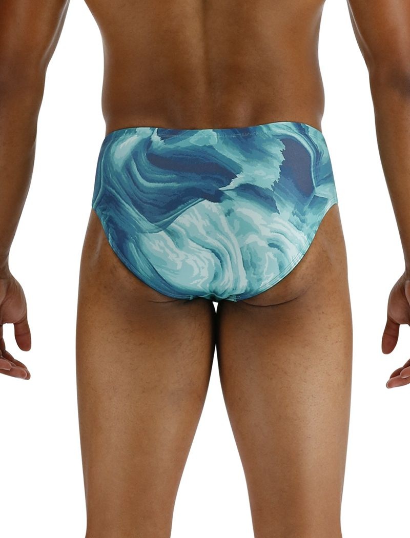 Maillot de Bain Tyr Durafast Elite? Mezio Homme Turquoise Bleu | 46761678ITY