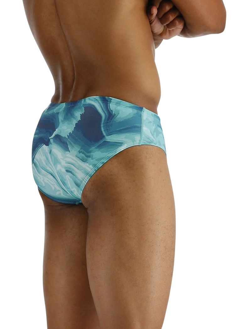 Maillot de Bain Tyr Durafast Elite? Mezio Homme Turquoise Bleu | 46761678ITY