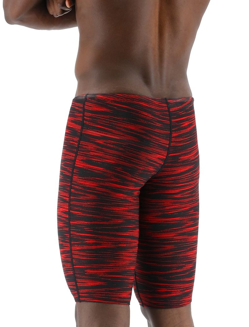 Maillot de Bain Tyr Durafast Elite? Jammer Fizzy Homme Rouge Noir | 34560617GML