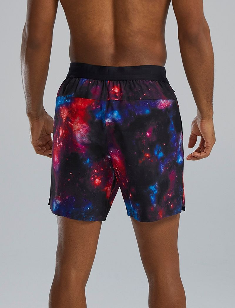 Short Tyr Hydrosphere? Unlined 7 Unbroken Homme Noir Bleu Rouge | 65842911ZJM