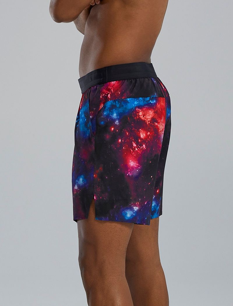 Short Tyr Hydrosphere? Unlined 7 Unbroken Homme Noir Bleu Rouge | 65842911ZJM