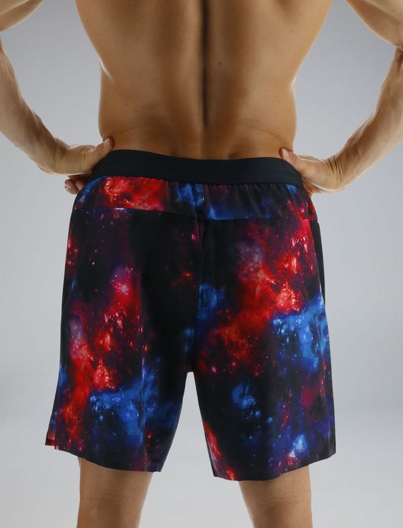 Short Tyr Hydrosphere? Doublée 7 Unbroken Homme Noir Bleu Rouge | 71622450SLA