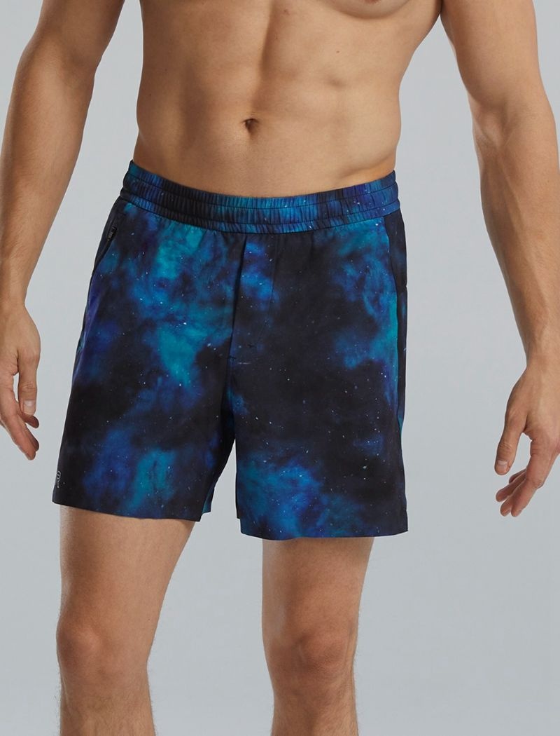 Short Tyr Hydrosphere? Unlined 6 Momentum Homme Bleu Noir Turquoise | 65238654WSA