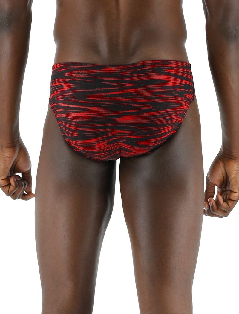 Maillot de Bain Tyr Durafast Elite? Fizzy Homme Rouge Noir | 55004656VYQ