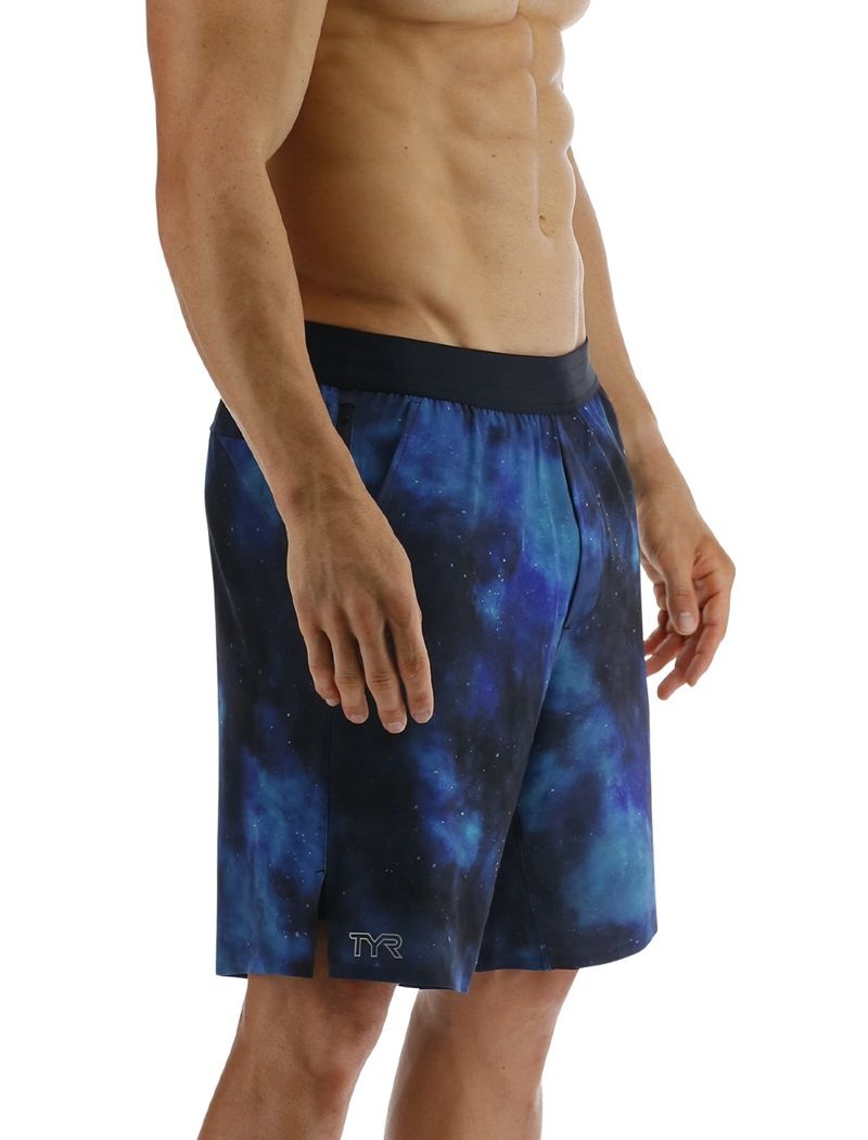 Short Tyr Hydrosphere? Doublée 7 Unbroken Homme Bleu Noir Turquoise | 24340023HGK