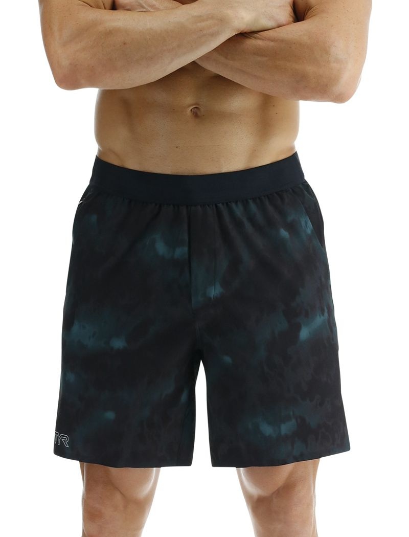 Short Tyr Hydrosphere? Unlined 7 Unbroken Homme Noir Turquoise | 67906008PFQ