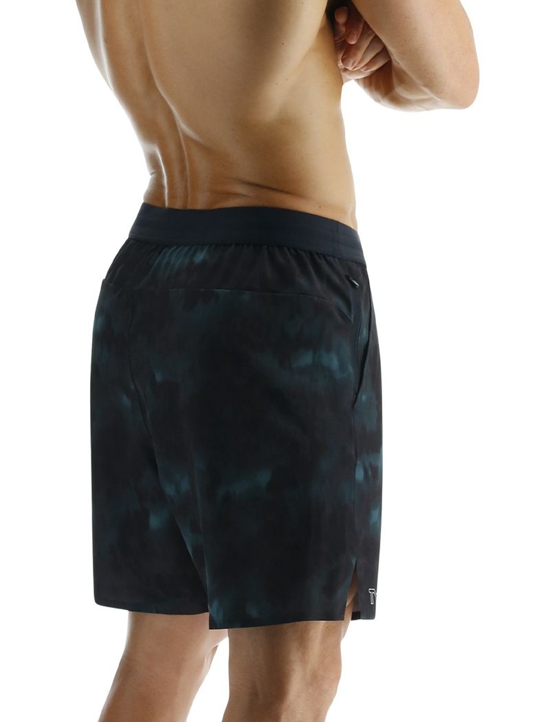 Short Tyr Hydrosphere? Unlined 7 Unbroken Homme Noir Turquoise | 67906008PFQ