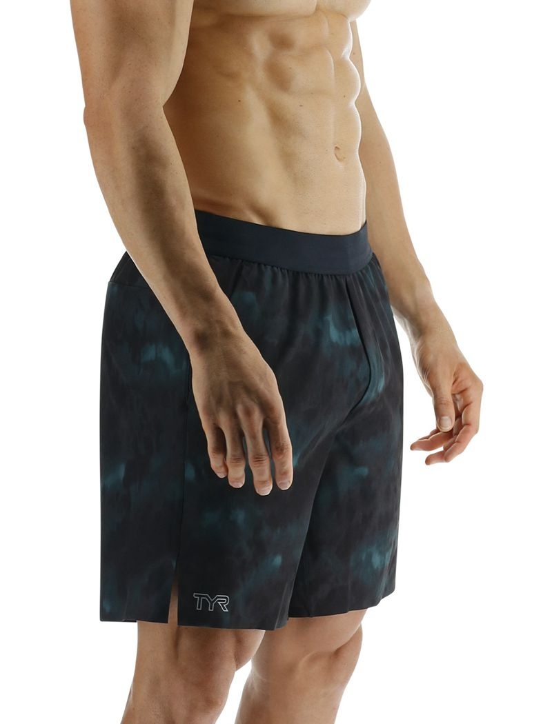 Short Tyr Hydrosphere? Unlined 7 Unbroken Homme Noir Turquoise | 67906008PFQ