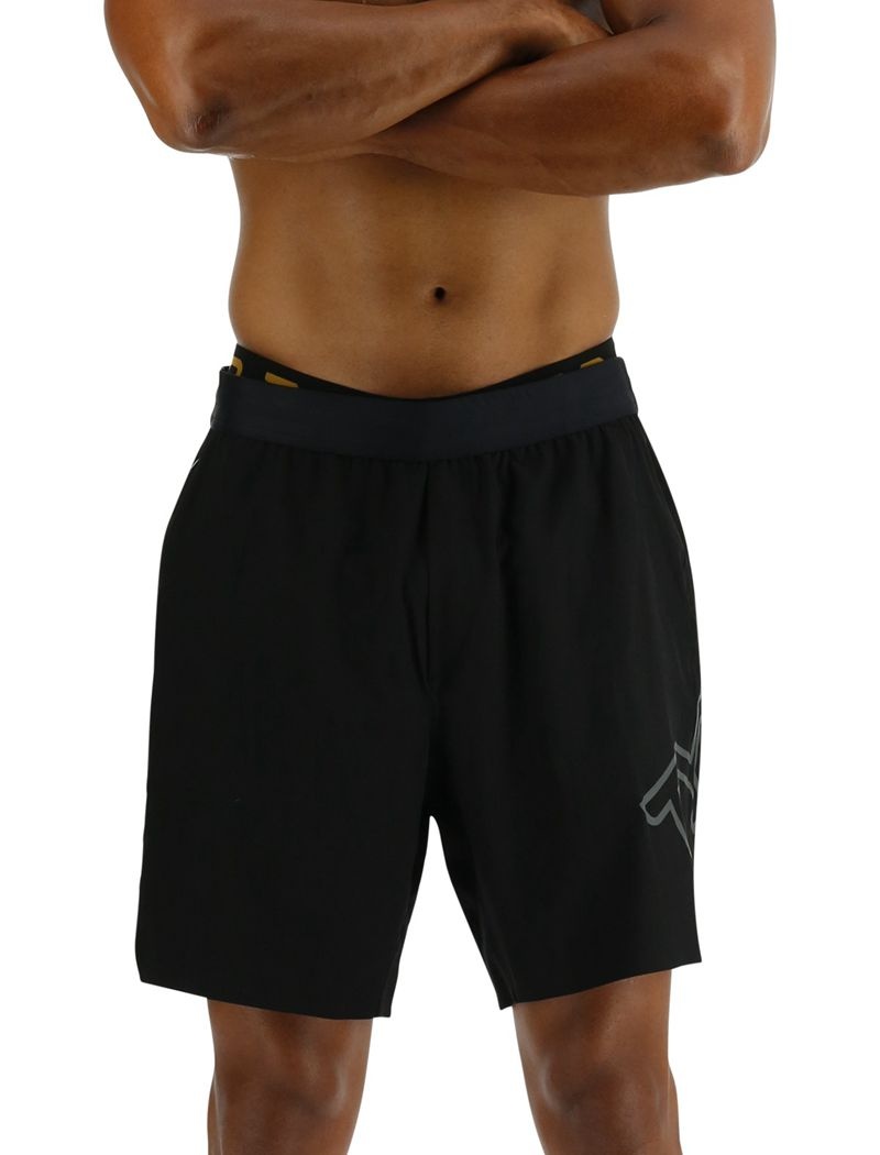 Short Tyr Hydrosphere? Unlined 7 Unbroken Big Logo Homme Noir | 81294059BWD