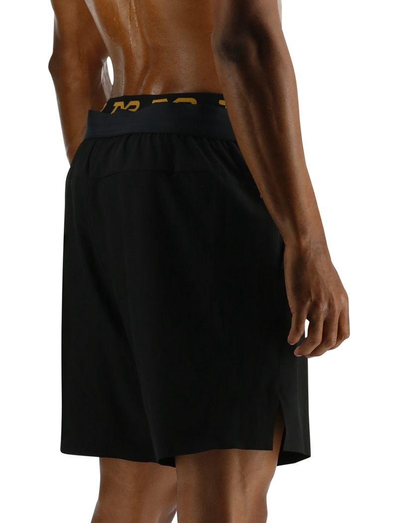 Short Tyr Hydrosphere? Unlined 7 Unbroken Big Logo Homme Noir | 81294059BWD