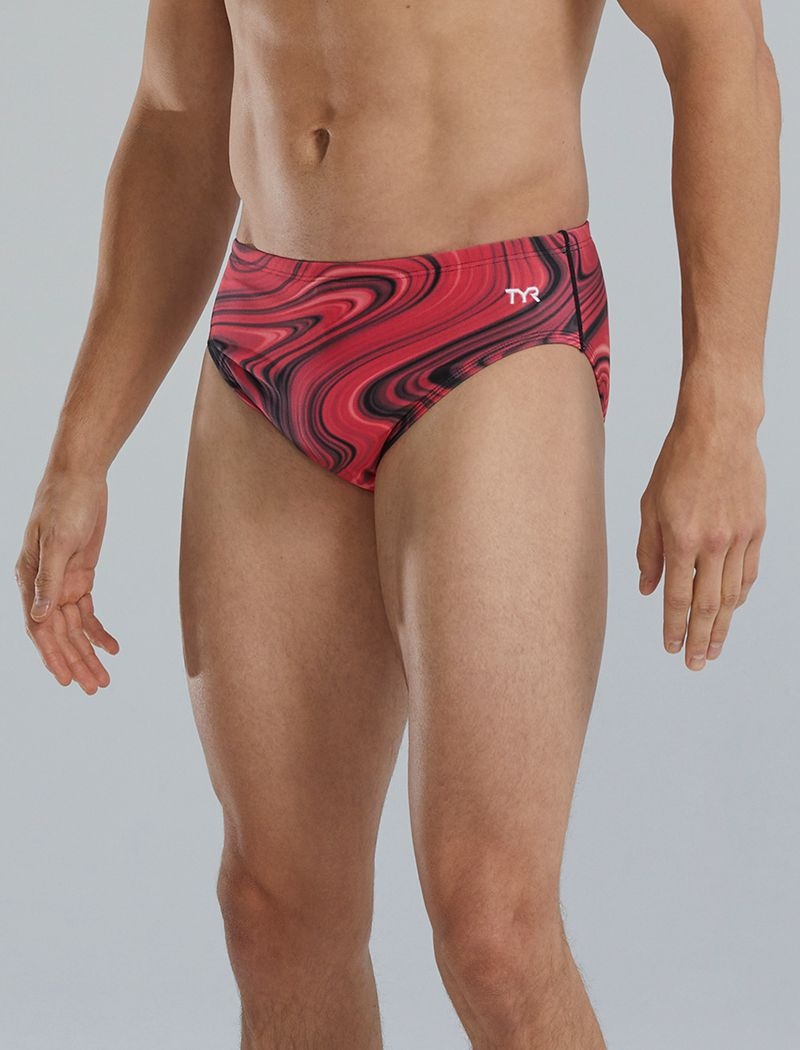 Maillot de Bain Tyr Durafast Elite? Vitality Homme Rouge | 50369067YFH