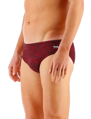 Maillot de Bain Tyr Durafast Elite? Lapped Homme Rouge | 82996163ZQK