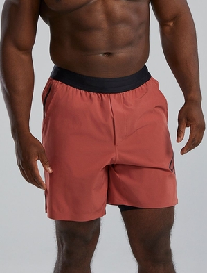 Short Tyr Hydrosphere? Doublée 7 Unbroken Big Logo Homme Corail | 75797786RHC