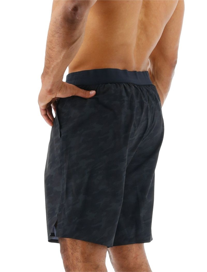 Short Tyr Hydrosphere? Doublée 7 Unbroken Homme Noir Camouflage | 20244702RTH