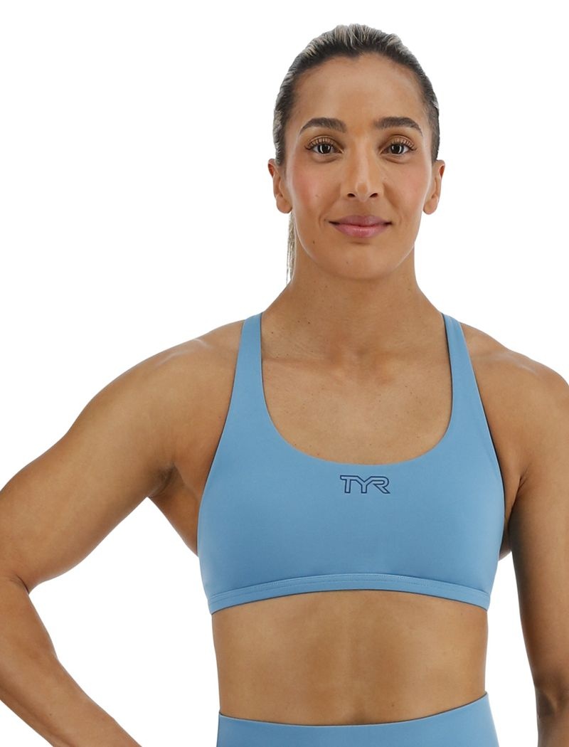 Soutien Gorge Sport Tyr Joule Elite? Multi-strap Femme Bleu | 65135824NOV