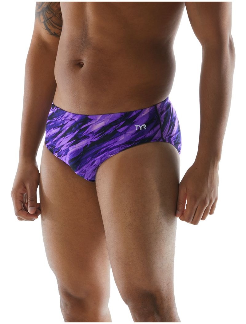 Maillot de Bain Tyr Durafast Elite? Vitric Homme Violette | 13679243MHD