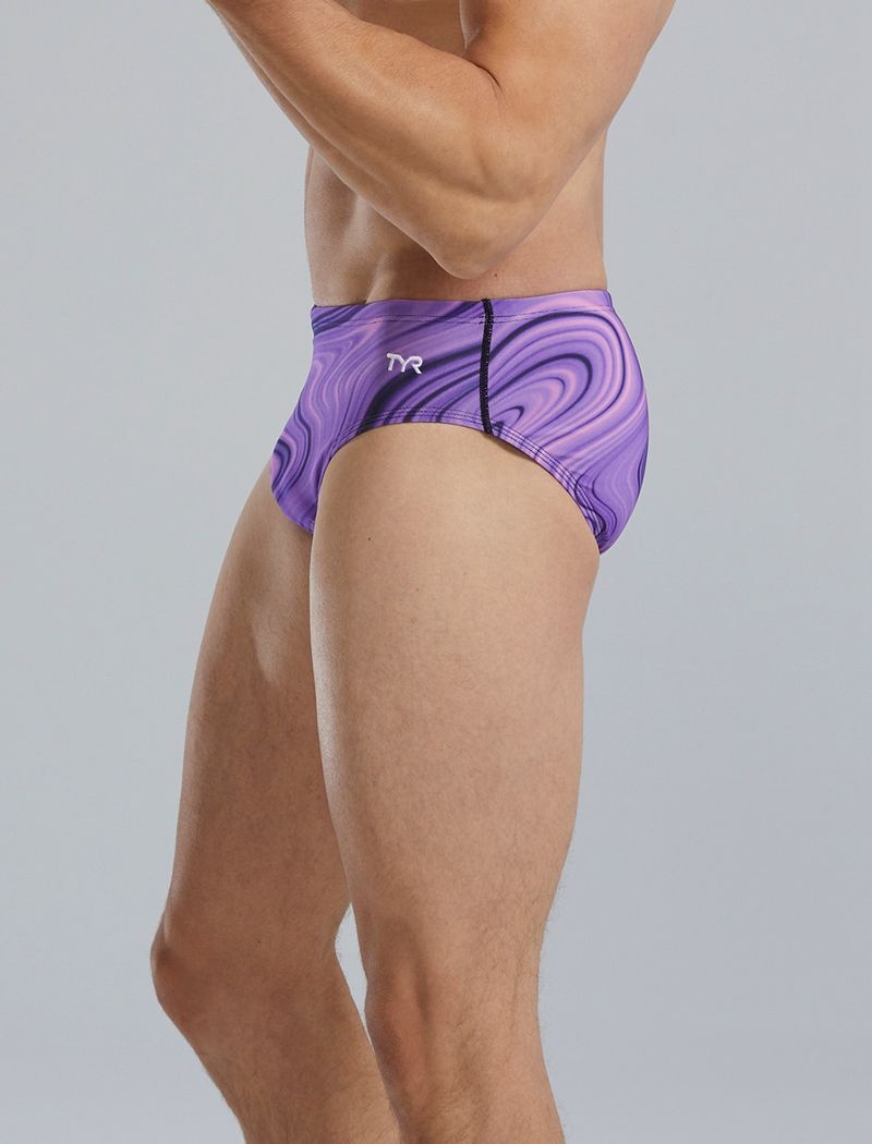 Maillot de Bain Tyr Durafast Elite? Vitality Homme Violette | 83541729PPE